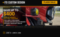 23.5+ Street Glide Fog Lamp & Turn Signal Complete Kit