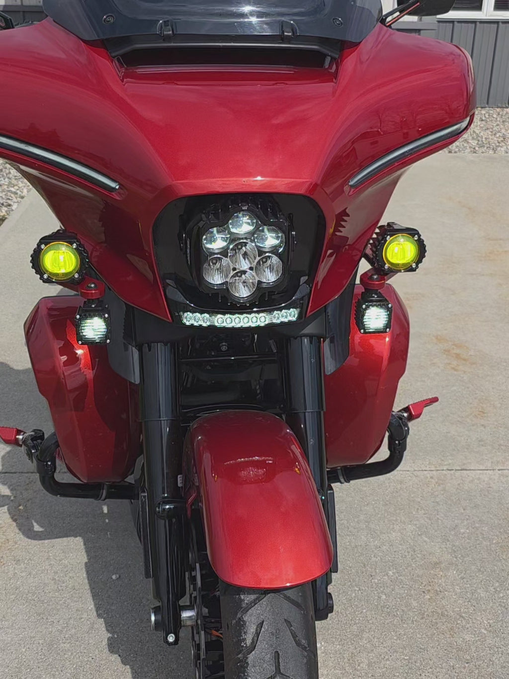 23.5+ Street Glide Fog Lamp & Turn Signal Complete Kit