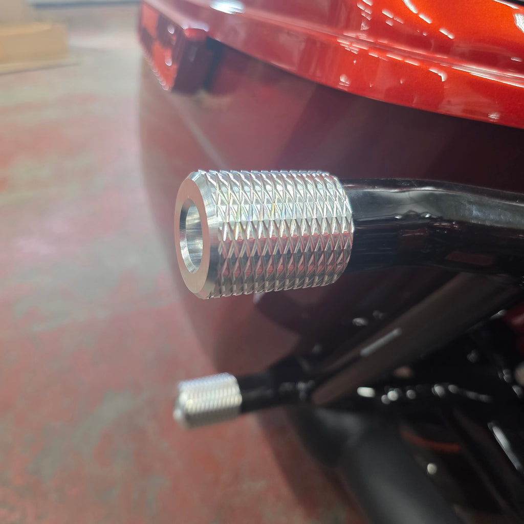 Billet Aluminum Crash Bar Ends | Harley-Davidson