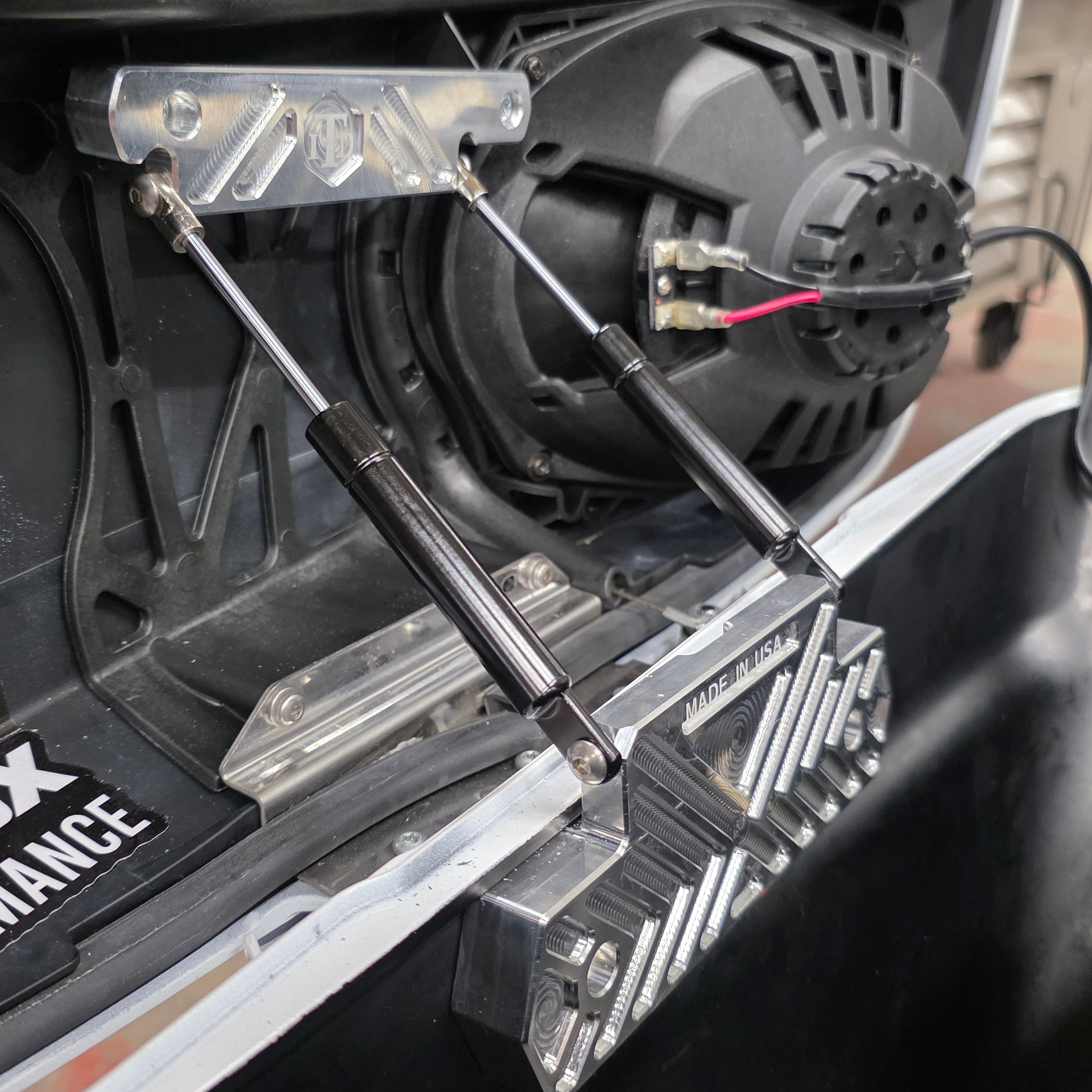 Billet Saddlebag Lid Mounts - Pre-Order